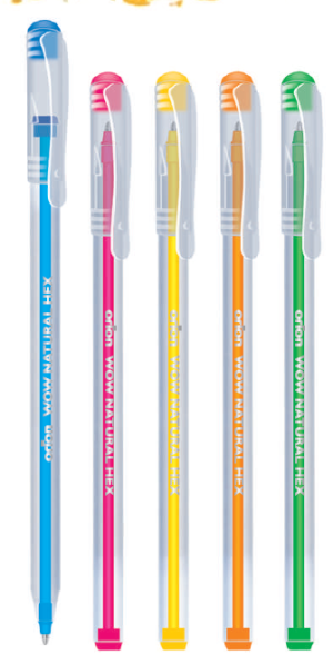 Wow Natural Round Ball Pen