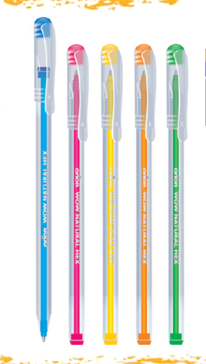 Wow Natural Hex Ball Pen